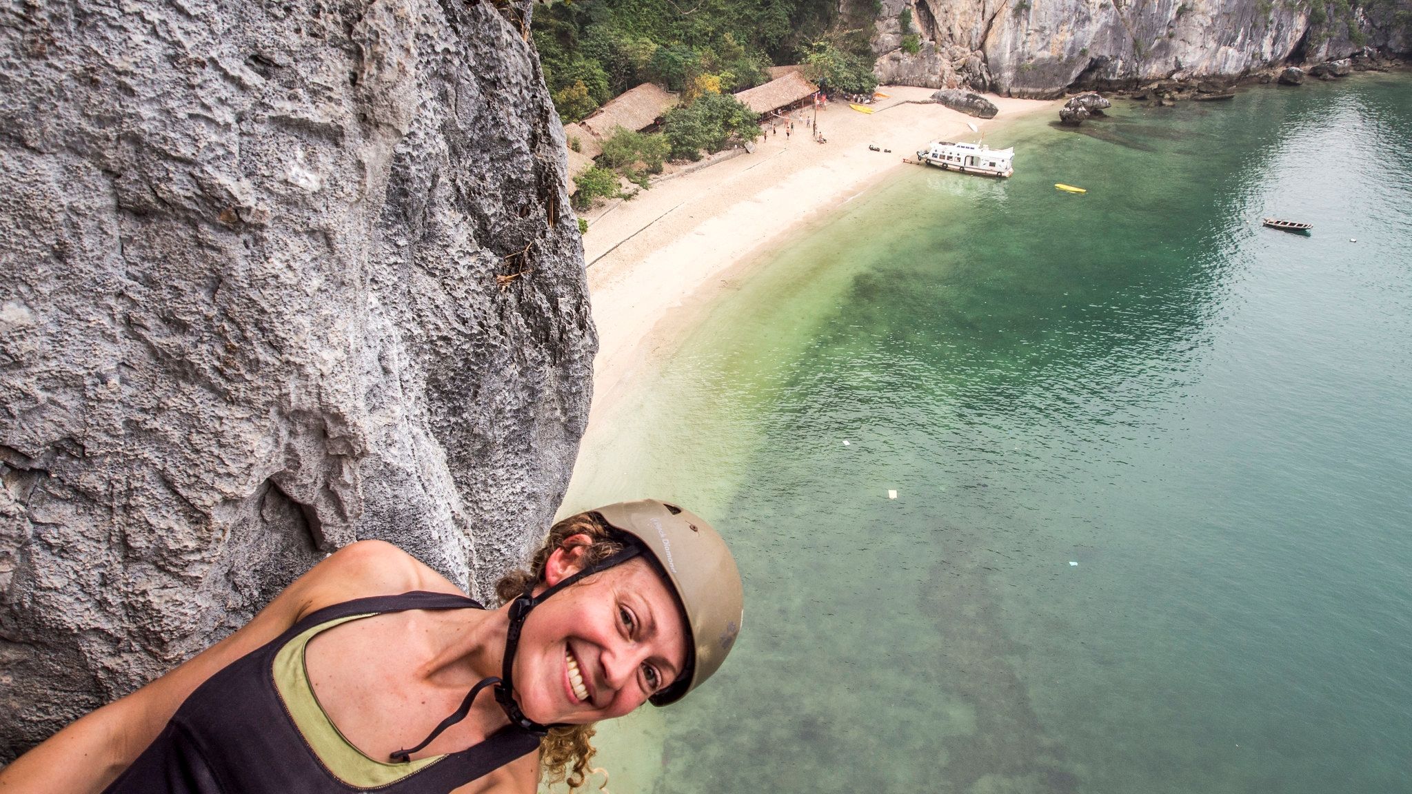 Halong Bay Climbing