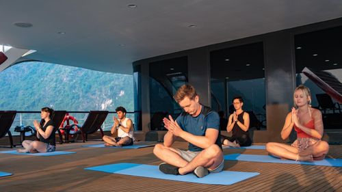 Scarlet Pearl Halong Cruises Yoga